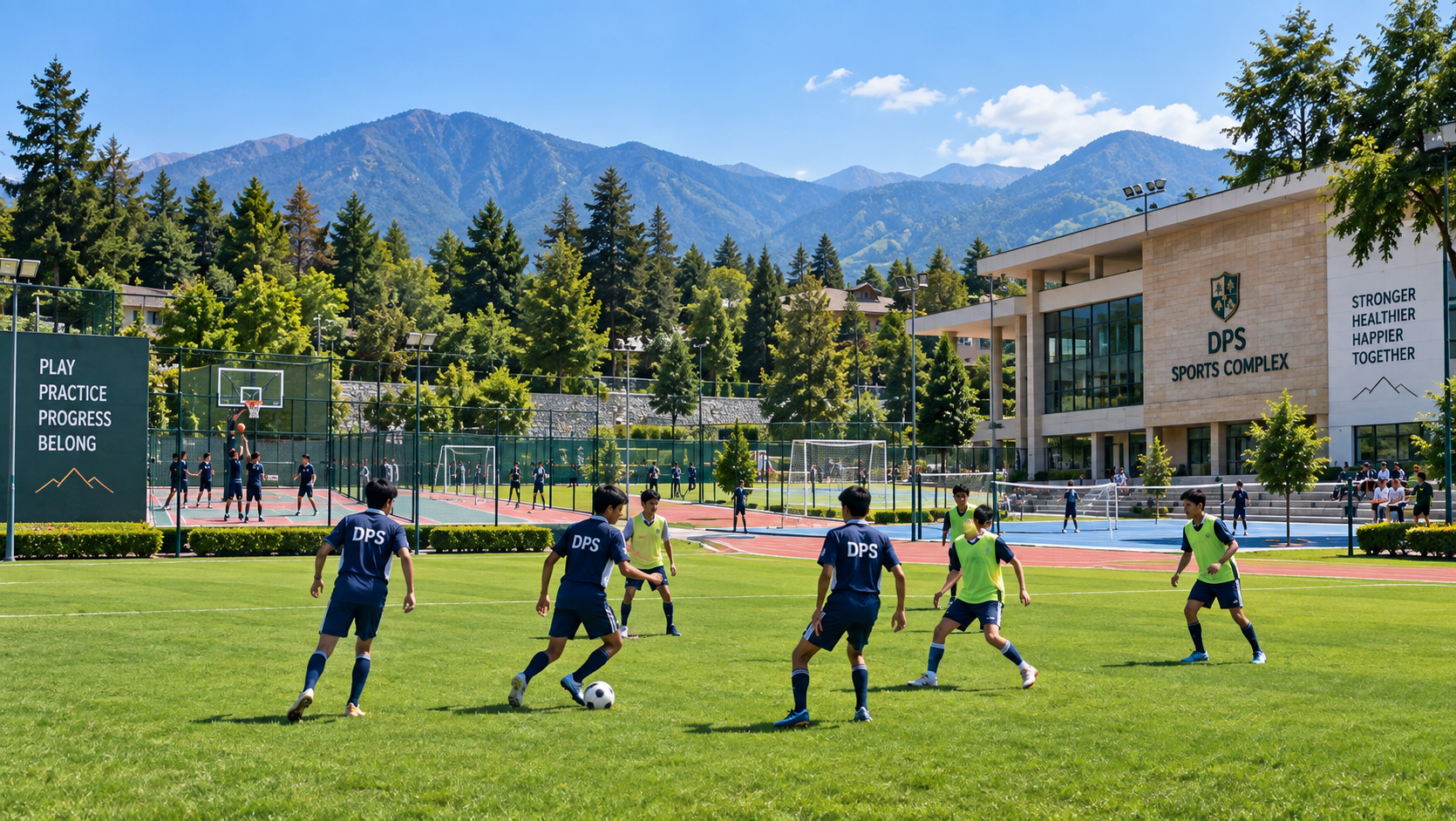 School sports facilities